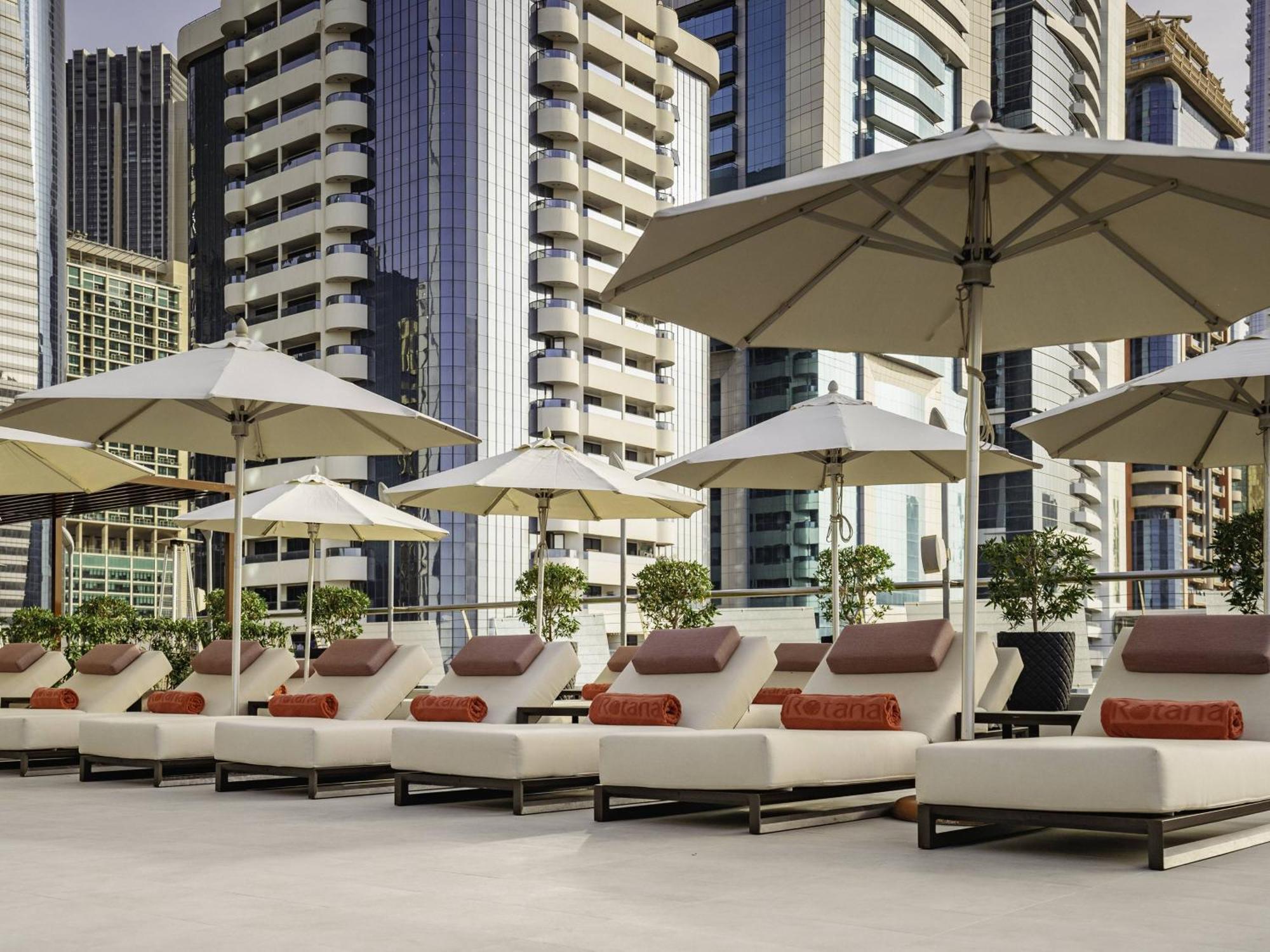 Towers Rotana - Dubai Otel Dış mekan fotoğraf